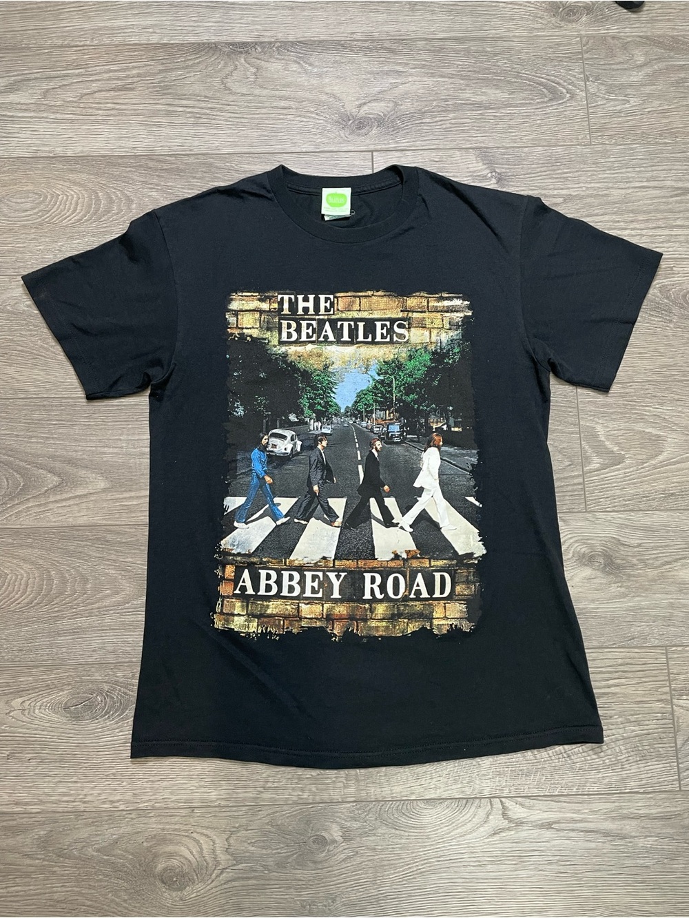 The Beatles Abbey Road Vintage Graphic T-Shirt Black‎ 2011 Apple Corps Band